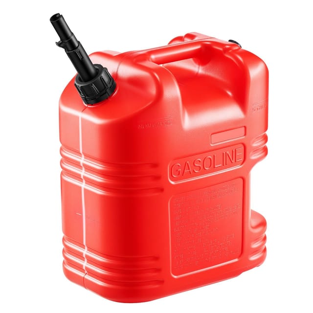 19-liter-kraftstofftank Mit Zapfpistole Und Gut Lesbarer Skala, Max. Durchflussrate 15 L/min, Auslaufsicher Und Tragbar Für Autos Und Motorräder, Rot