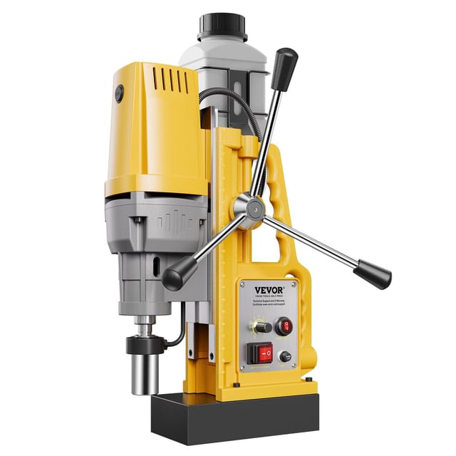 Tragbarer Magnetbohrer, 1400 W, 50 Mm, 1328 Nm, Variable Drehzahl 0 Bis 750 U/min, Ideal Für Metall- Und Industrieprojekte Im Heimwerkerbereich.