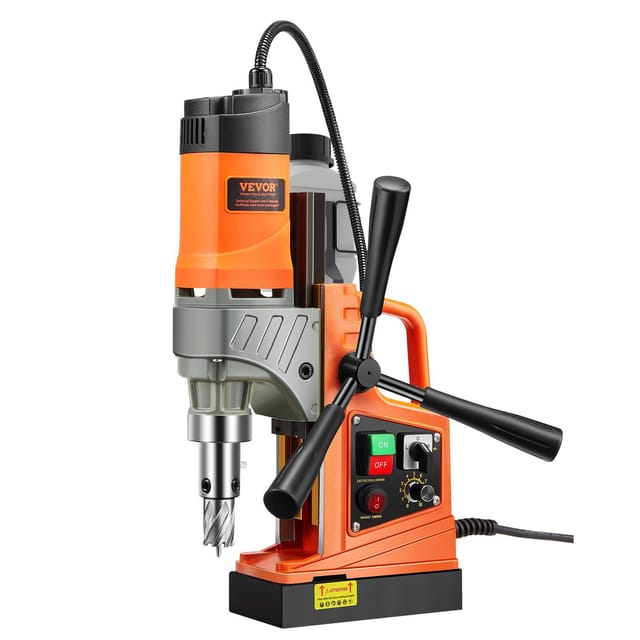 Magnetbohrmaschine (1450 W), 40,6 Mm Durchmesser, 1277 Kg Bohrkraft, Ideal Für Metall Und Heimwerkerprojekte