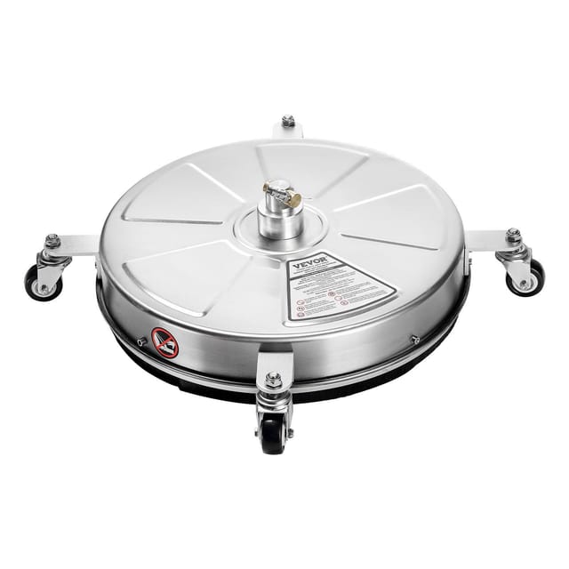 45,7 Cm Hochdruckreiniger Mit Edelstahlzubehör, 4000 Psi, 4 Rädern, Düsen Und Lanzen Für Beton, Terrassen Und Patios