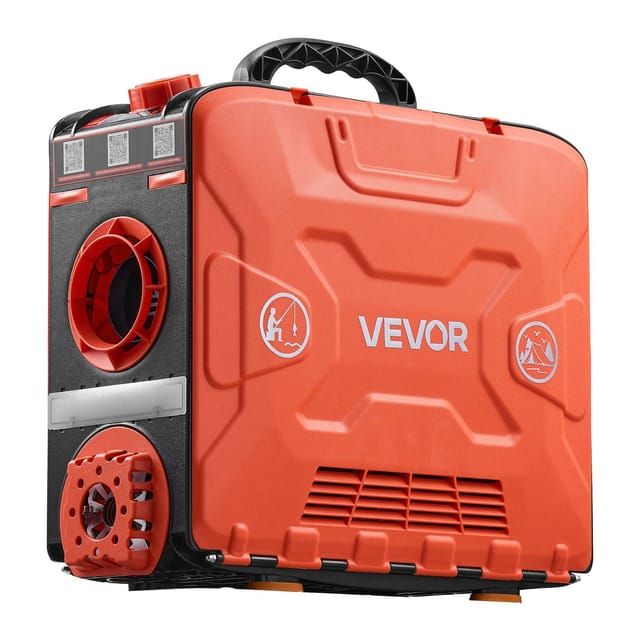 Tragbare 5-8 Kw 12 V Dieselheizung Mit Bluetooth-steuerung, Lcd-bildschirm Und 45-liter-tank Für Fahrzeuge, Transporter Und Wohnmobile