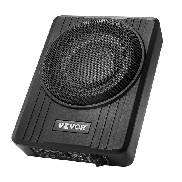 10-zoll-subwoofer Mit 300 W Leistung Zur Montage Unter Dem Sitz, Schlanker Aktiver Auto-subwoofer, Basswiedergabe Für Suvs Und Lkws