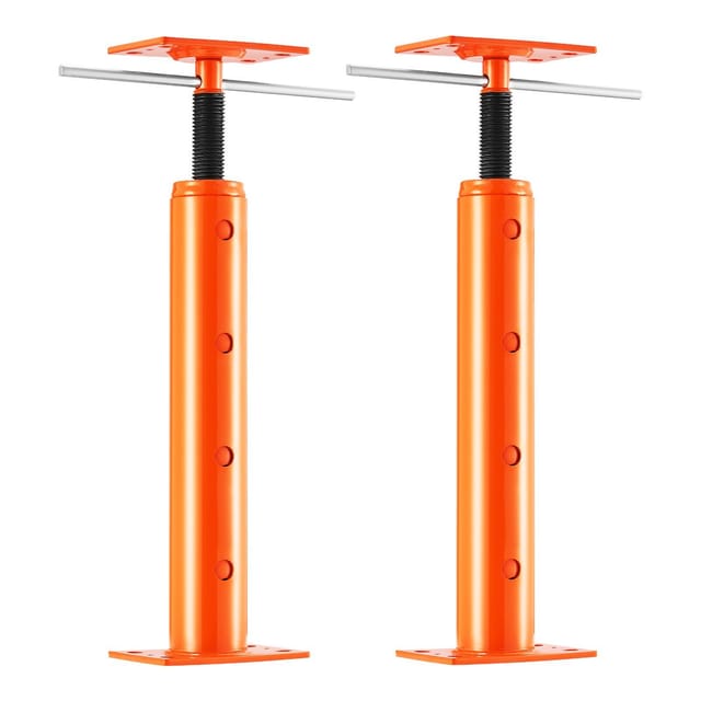 Wagenheber Für Den Hausgebrauch, Verstellbar Von 48 Bis 91 Cm, Maximale Traglast 8165 Kg, Verstellbare Stützstange Für Keller, Teleskopierbares Stahlgestell, Temporäre Stütze