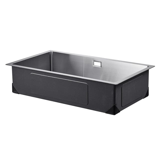 76 Cm Breite Edelstahl-küchenspüle 304 Für Den Einbau, Inklusive Zubehör, Ideal Für Wohnmobile Und Waschküchen