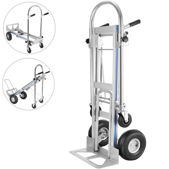 Leichter Und Robuster 3-in-1-faltwagen Aus Aluminium, Ideal Für Einfachen Und Bequemen Transport