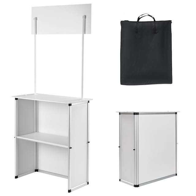 Tragbarer, Faltbarer Ausstellungsständer (38 X 181,5 Cm) Für Messen, Ausstellungen Und Veranstaltungen.