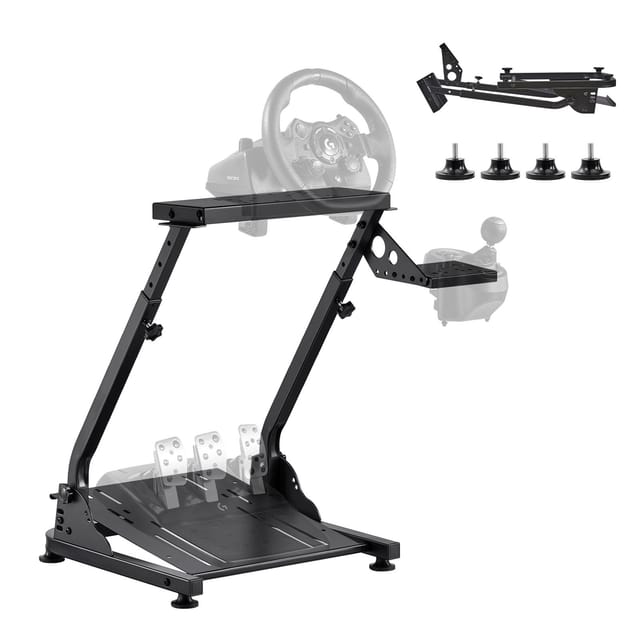 Zusammenklappbarer Und Verstellbarer Lenkradständer Für Logitech G29, G920, G923 Und Thrustmaster T300, Für Sim-racing-profis