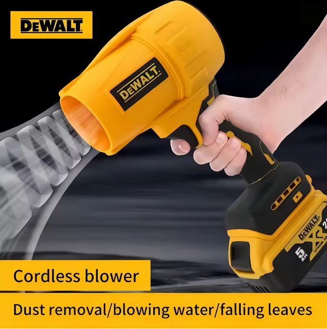 Dewalt Dw317 Souffleur Sans Fil 18v Xr, Buse Grande Taille, Kit Batterie+chargeur, Nettoyage Poussière Machines Et Équipements