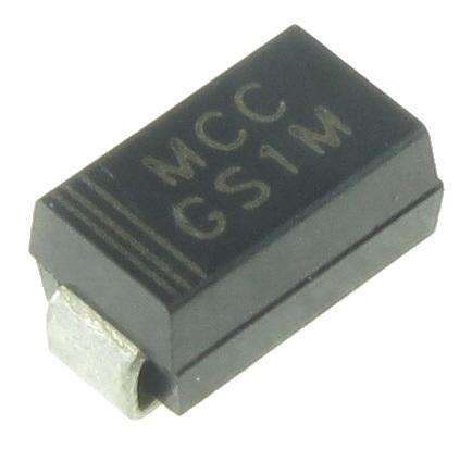 Gleichrichterdiode 1000v 1amp Smd Do-214ac Gs1m-ltp