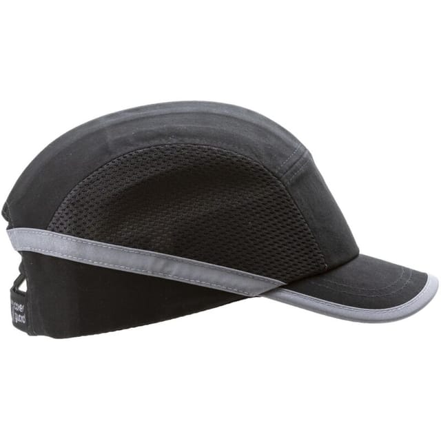 Satz Mit 10 - Belüfteter Baumwoll/mesh-sturzhelm - Schwarz Visier 5cm