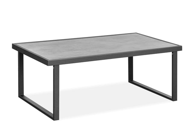 Konsimo - Frena Gartentisch Im Loft-stil, Anthrazit