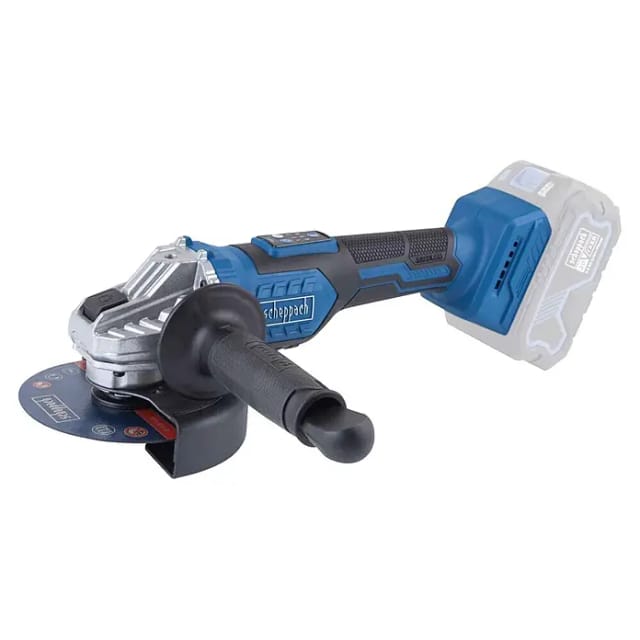 Scheppach - Winkelschleifer Burstenloser 20v Ohne Akku Ixes Bc-ag125-x