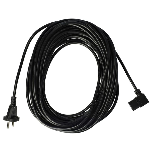 Stromkabel Kompatibel Mit Sebo 450 Evolution, Professional D8 Staubsauger - 15 M Kabel, Anschlusskabel - Vhbw