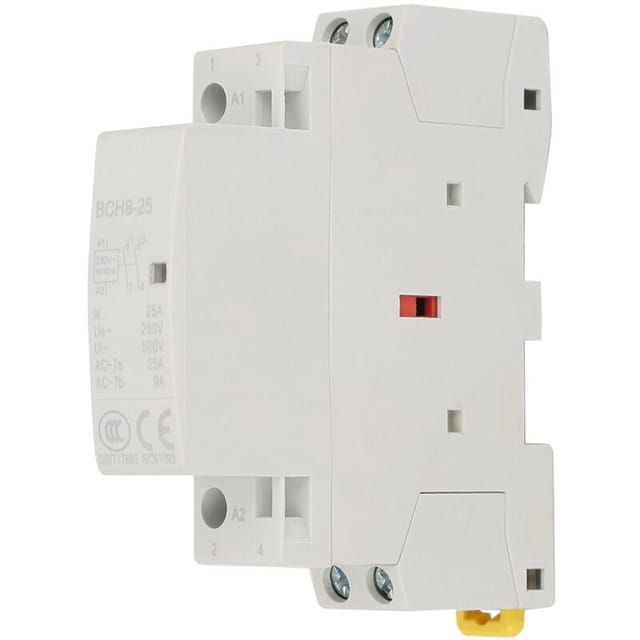 Eosnow 2p 25a 220v/230v 2no 50/60hz Din-schiene Haushalts-ac-schütz