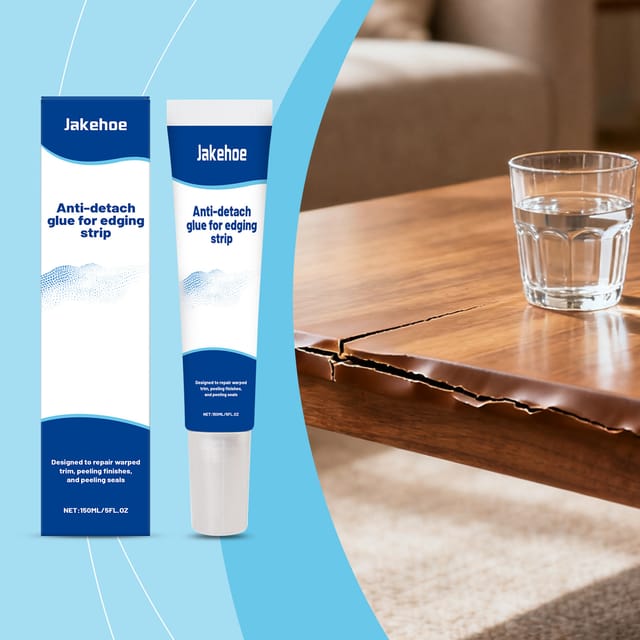 Kantenklebstoff Gegen Ablösen Für Rissige Holzplatten, Geeignet Für Verschiedene Materialien, Kantenreparaturkleber Für Den Innenausbau – 150 Ml