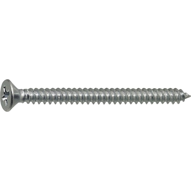 Din7982c 2.2x 19 Phillips Kreuzschlitz Verzinkt Senkkopf-blechschraube Iso 7050