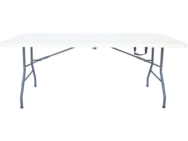 Klappbarer Gartentisch Foldy - 180 X 74 X 74 Cm - Weiß