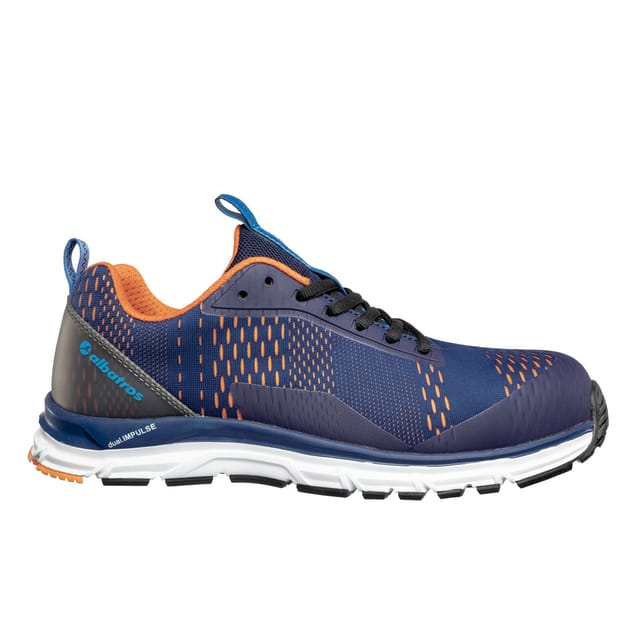 Albatros - Aer55 Impulse Blu Orange Low S1p Esd Hro Sra Arbeitsschuhe