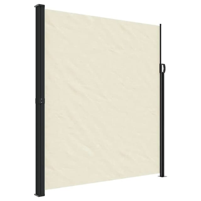 Seitenmarkise Ausziehbar Creme 220x500 Cm Vidaxl