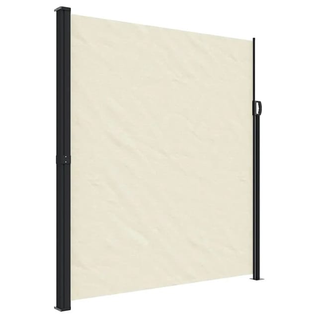 Seitenmarkise Ausziehbar Creme 220x600 Cm Vidaxl