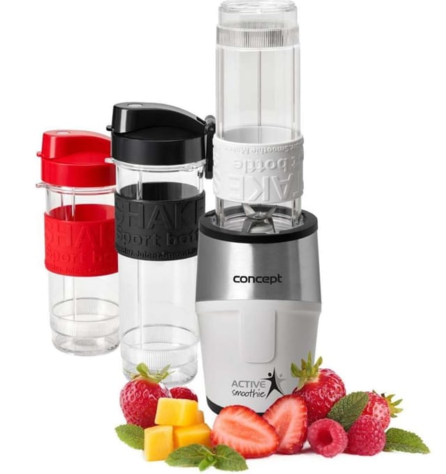 Concept Solution Sm3380 Personal Blender Weiß Schwarz 500w
