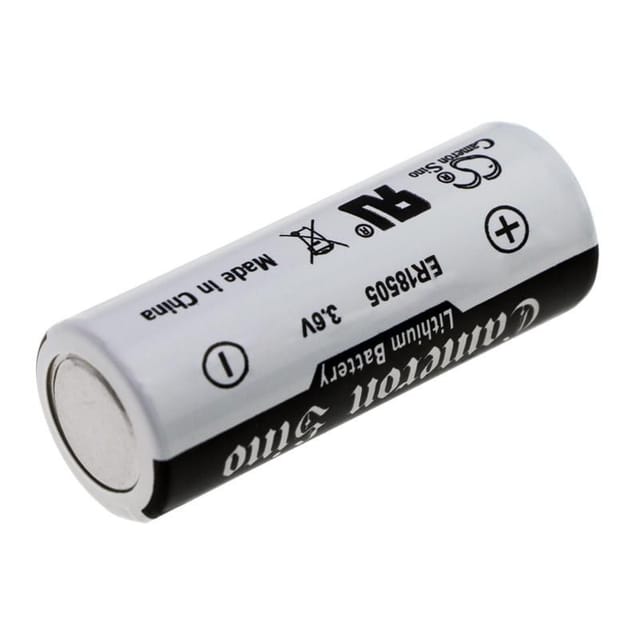 Coreparts Er18505 14,40 Wh Li-socl2 3,6 V 4000 Mah Schwarzer Akku Für Wasser- Und Gaszähler, Mbxspe-ba011