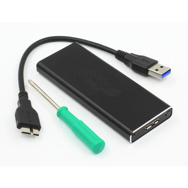 Coreparts Usb 3.0 Zu Msata Gehäuse, 50-mm-modulunterstützung, Msacsc/usb 3.0
