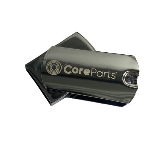 Coreparts 64 Gb Usb 3.0 Drehbarer Flash-speicher, Weiß, Lese-/schreibgeschwindigkeit 100/20 Mb/s, Mmusb3.0-64gb-1