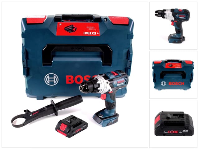 Bosch Gsr 18v-110 C Akku Bohrschrauber 18v 110nm Brushless + 1x Procore Akku 4,0ah + L-boxx - Ohne Ladegerät