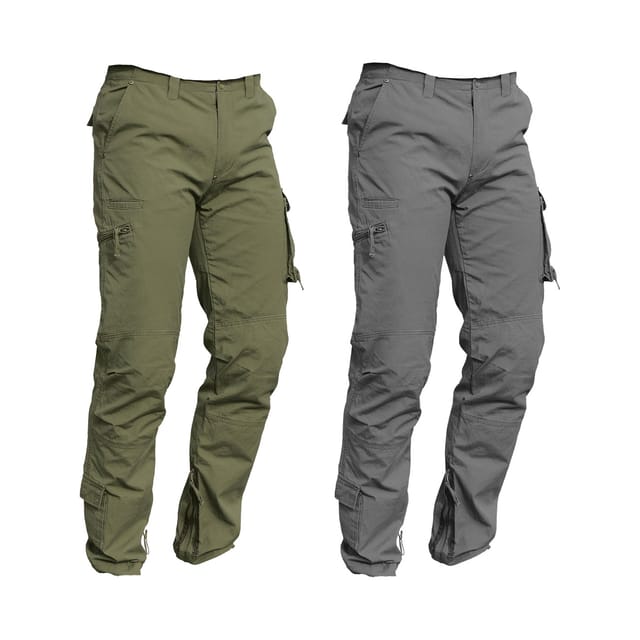 Industrial Starter Raptor 8028 Arbeitshose Mit Mehreren Taschen - M - Verde