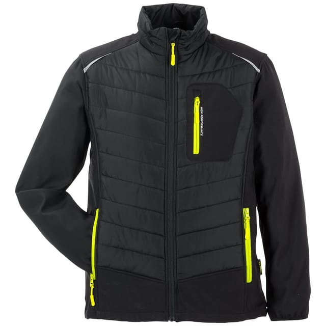 Winterjacke Stretchline Gr. L Schwarz - Planam