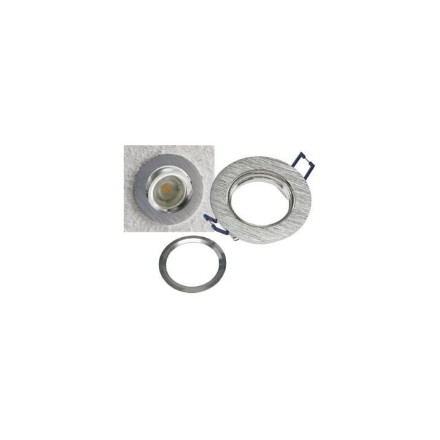 Einbaustrahler Rund Ø84mm Einbau Ø68mm, Schwenkbar, Clip Ring