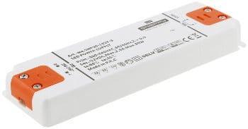 Chilitec - Led-trafo 'ct-sl30' Slimline 0,5-30w, 180-240v, 12v= Konstantspannung