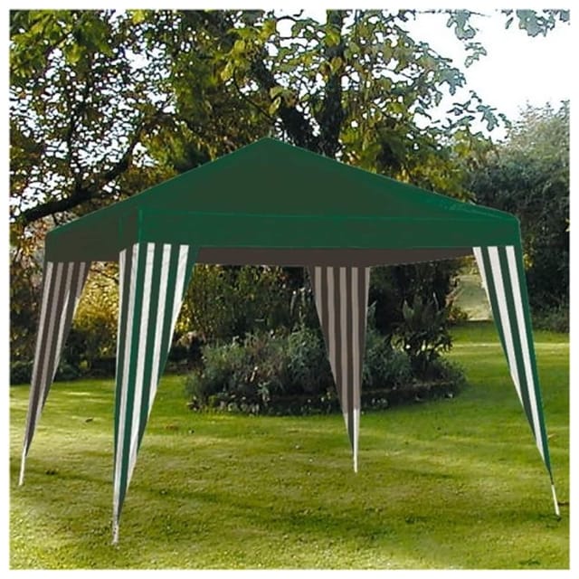 Gartenpavillon 3 X 3 M Verschiedene Farben - Grün/weiß