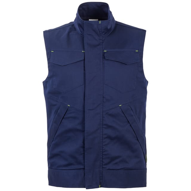 Planam Weste Stretchline Gr. M Marine