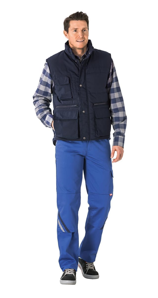 Planam Outdoor Turbo Weste Marine Xxxl