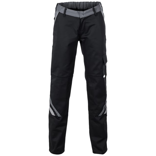 Planam Bundhose Highline Damen Gr. 52 Schwarz/schiefer/zink