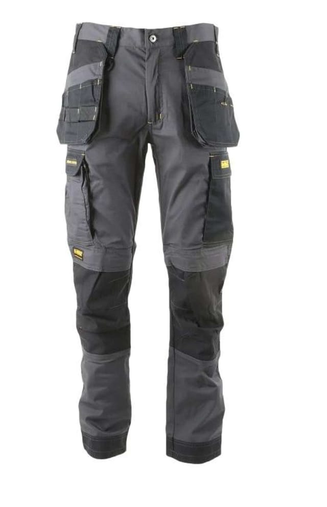 Dewalt - Fairhaven Pro-stretch Herren-arbeitshose, Größe 52, Grau/schwarz 49383/52