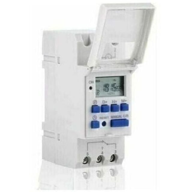 Vtiziklminuterie Numérique - Écran Lcd - Relais Programmable - 16on ＆ 16off Minuterie(220v))