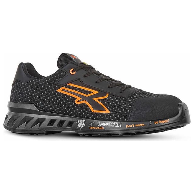 Sicherheitsschuhe Niedrig Peter Esd S3 Ci Src - Schwarz/orange 46