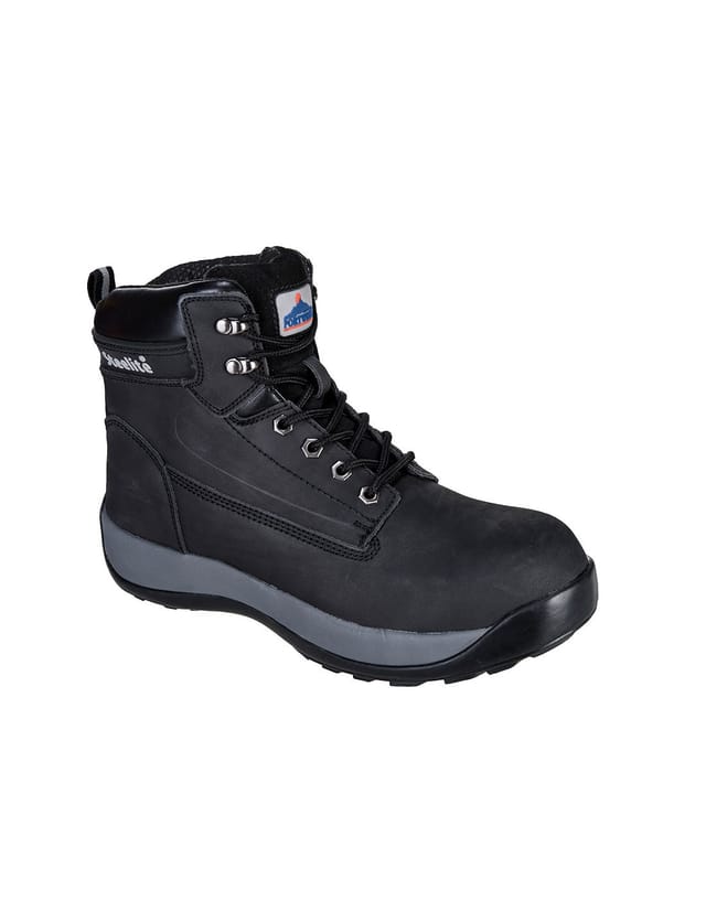 Hochsichere Sicherheitsstiefel Constructo Nubuck S3 Hro Schwarz 40