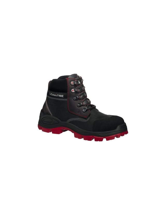 Hochsichere Sicherheitsschuhe Varadero S3 Ci Src Schwarz/rot 39