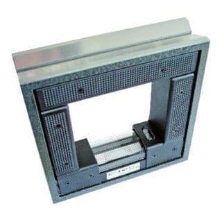 Rahmen-richtwasserwaage 150x150mm/0,02mm/m