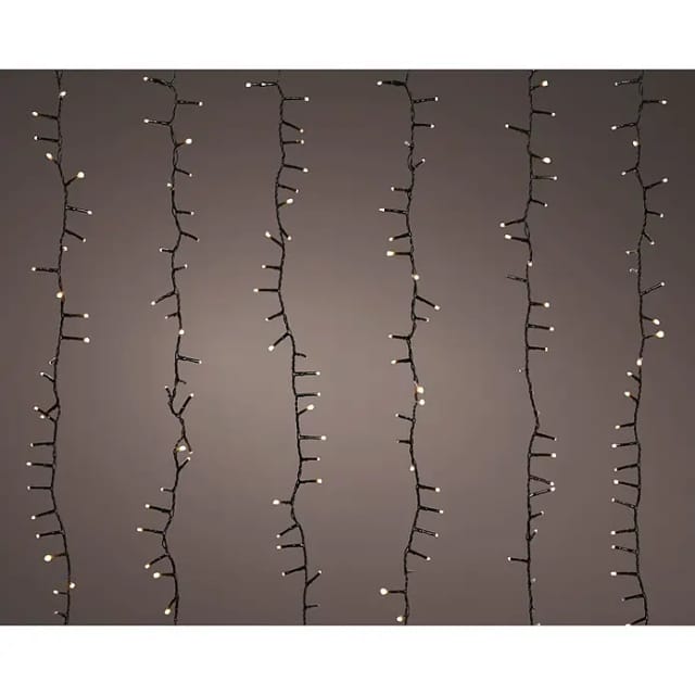 Lumineo LED-Lichterkette Baummantel (Außen, Lichtfarbe: Warmweiß, Anzahl Leuchtmittel: 648 Stk., Netzbetrieben)