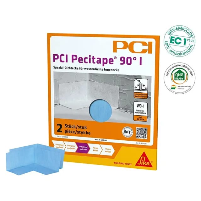 PCI Pecitape Dichtecke 90° Innen (Innenecke, 2 Stk.)