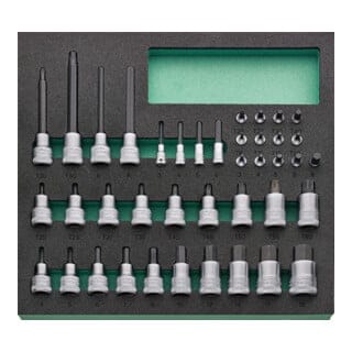 Stahlwille Werkzeugmodul 2/3 Schraubendreher-einsätze Tcs 11 821/40