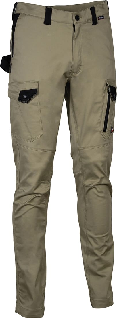Arbeitshose Jember - Beige/schwarz S - Fr (40) - Eu (46)