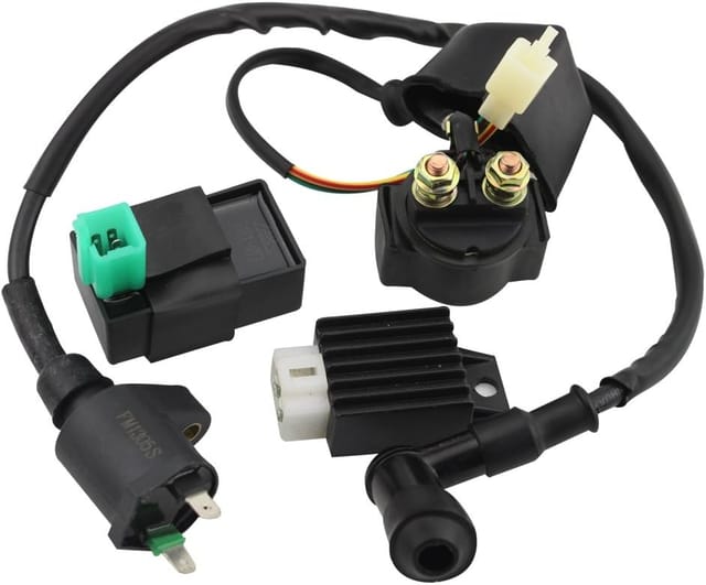 Cdi Box Zündspule Starter Magnetrelais Spannungsregler Ersatz Für 50 Cc 70 Cc 90 Cc 110 Cc 125 Cc 125 Cc 150 Cc Atv Dirt Pit Bike Go Kart