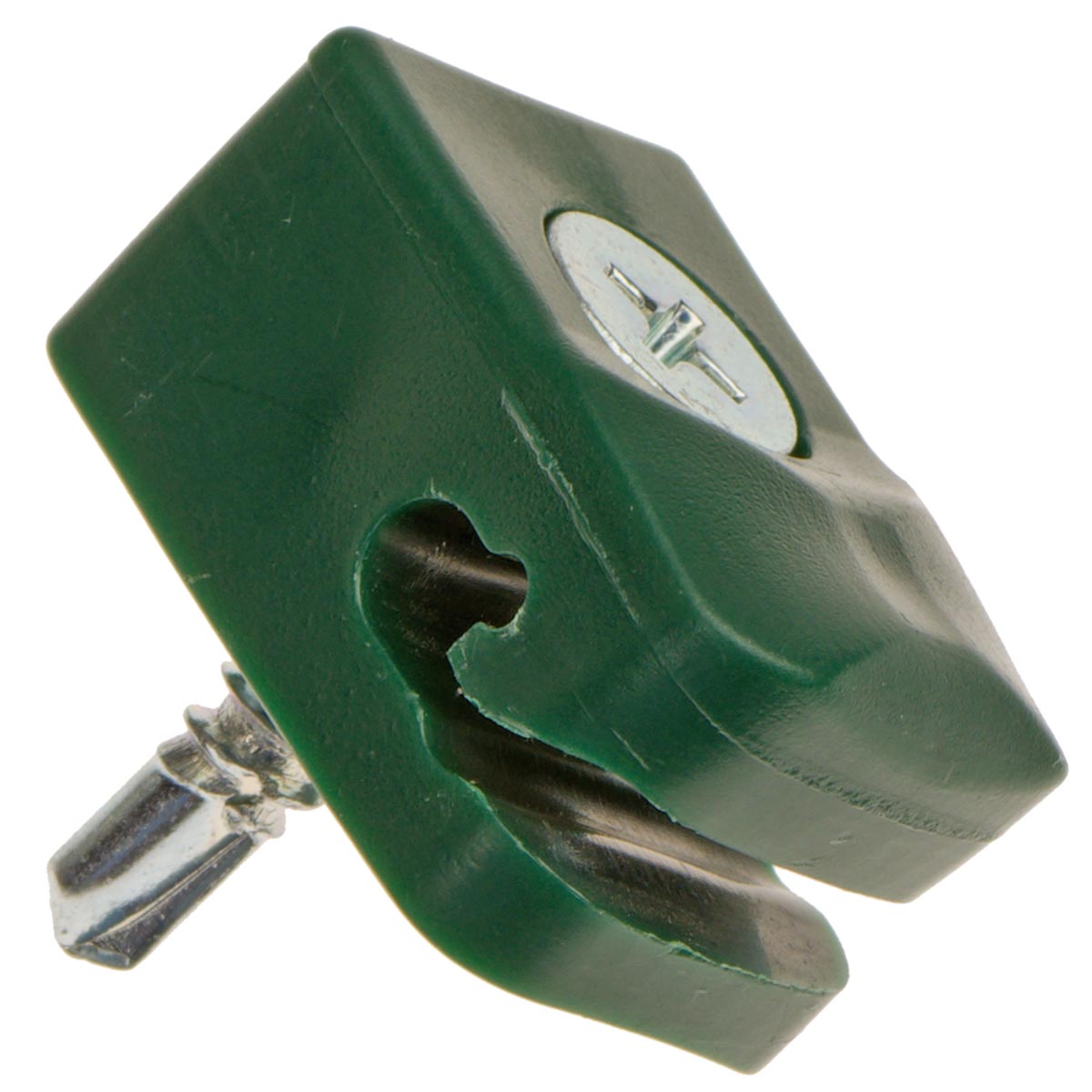 1 Stück Drahthalter Mit Schraube Spanndrahthalter 16mm X 26mm In Grün
