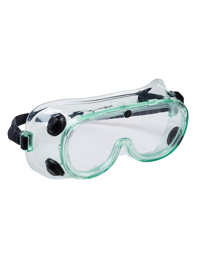 Chemikalienschutzbrille Farblos